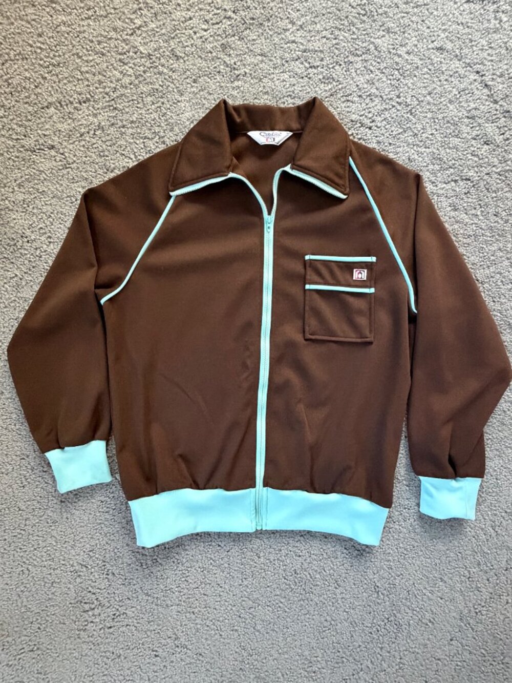 1970s Vintage Catalina Arthur Ashe Collection Track Jacket -Size M - Excel Cond.
